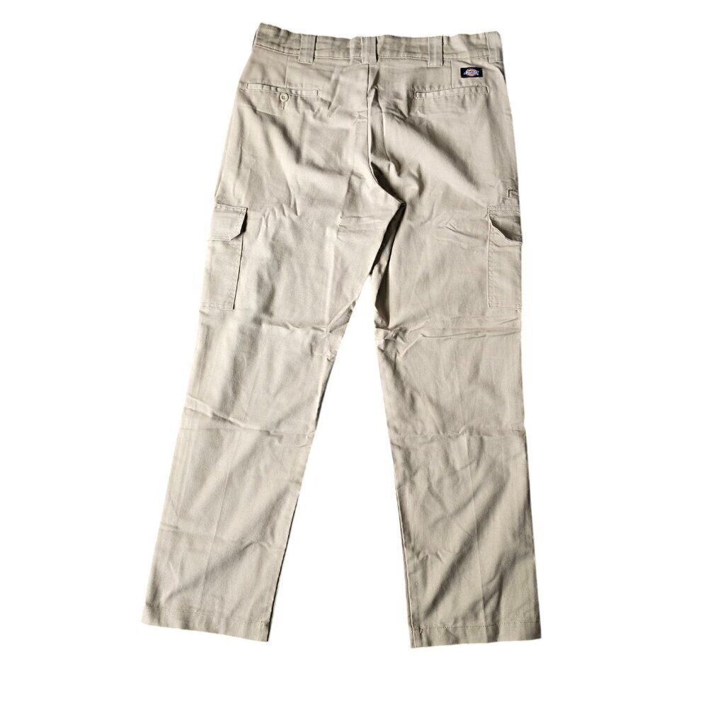 Dickies Cargo women’s Pants Size 36 Beige Slim Straight trouser - Picture 2 of 8